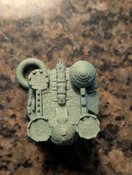 Castle Grayskull 3D printed Keychain Medium Size