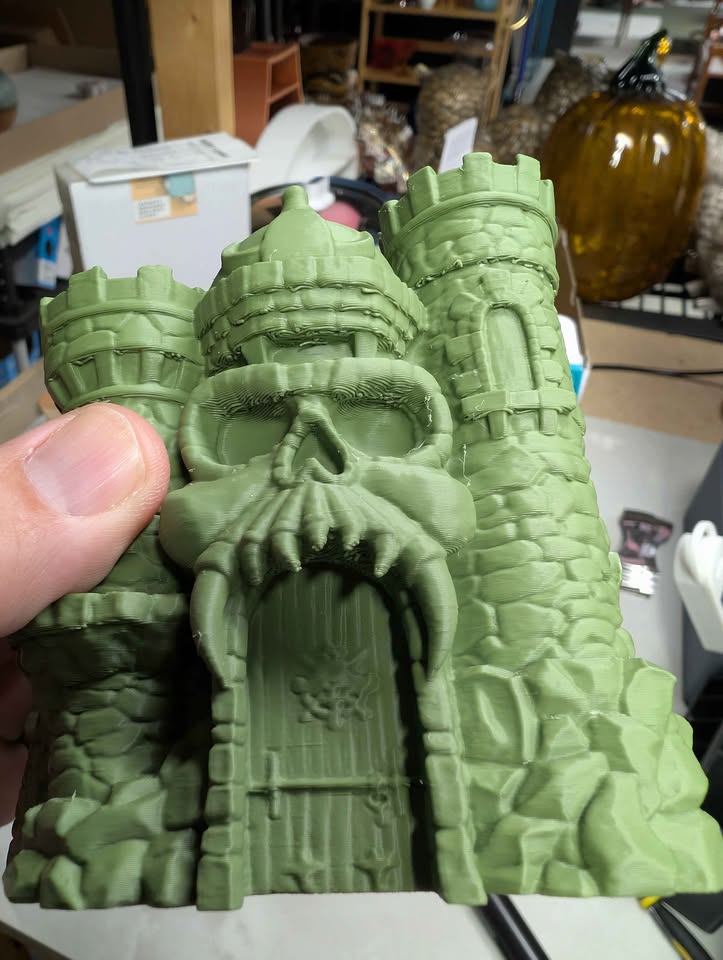 MOTU Castle Grayskull Inspired Desk Art (Small)