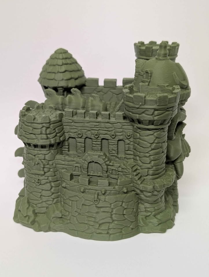 MOTU Castle Grayskull Inspired Desk Art (Small)