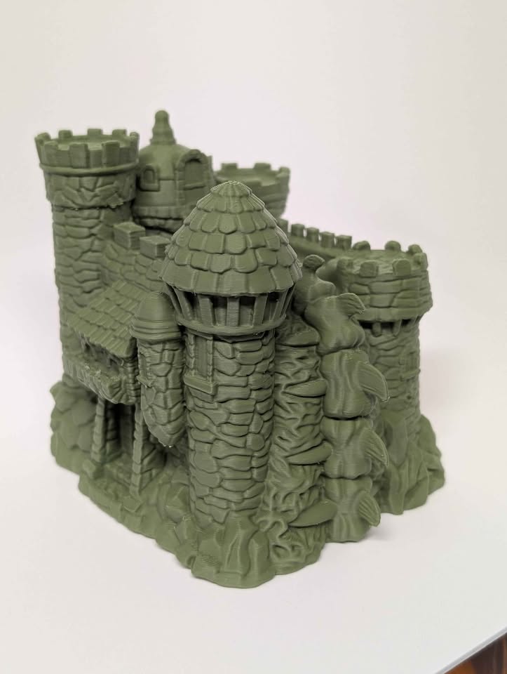 MOTU Castle Grayskull Inspired Desk Art (Small)