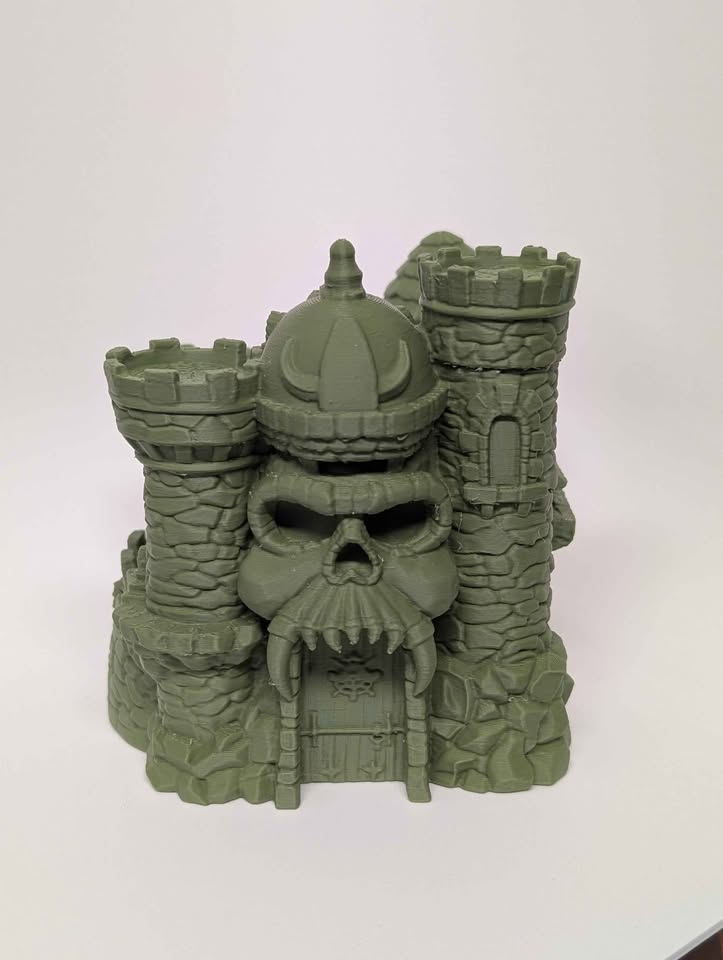MOTU Castle Grayskull Inspired Desk Art (Small)