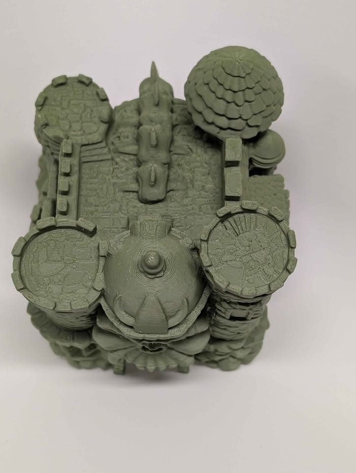 MOTU Castle Grayskull Inspired Desk Art (Small)