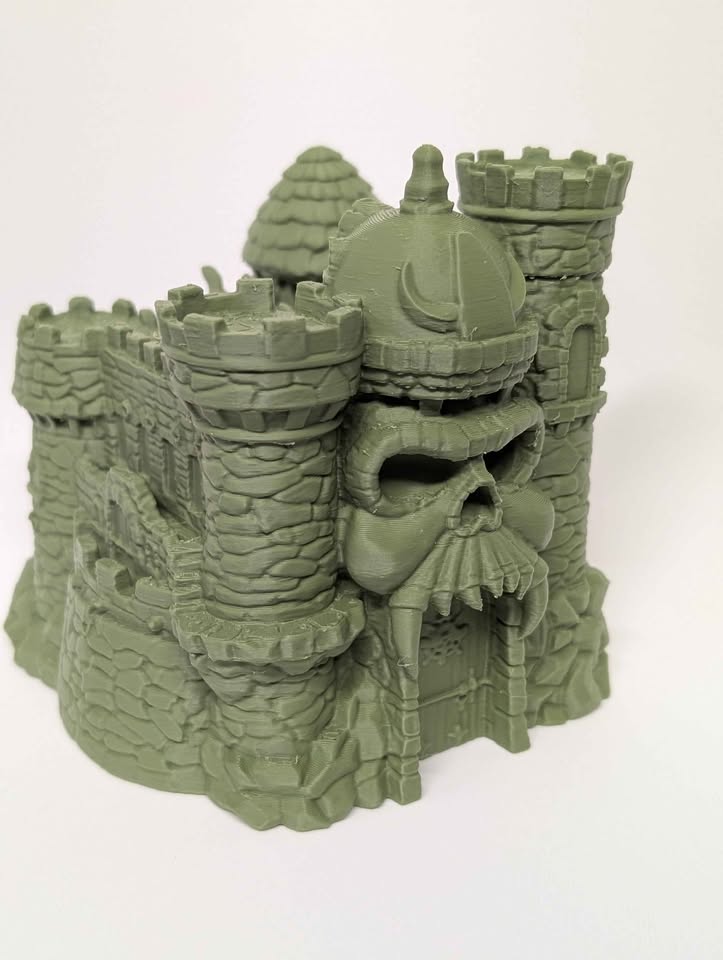 MOTU Castle Grayskull Inspired Desk Art (Small)