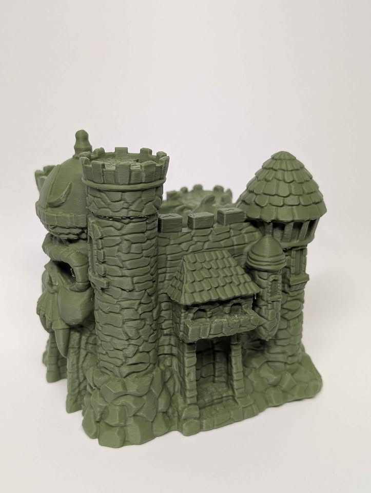 MOTU Castle Grayskull Inspired Desk Art (Small)