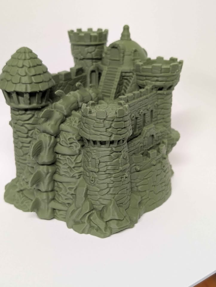 MOTU Castle Grayskull Inspired Desk Art (Small)