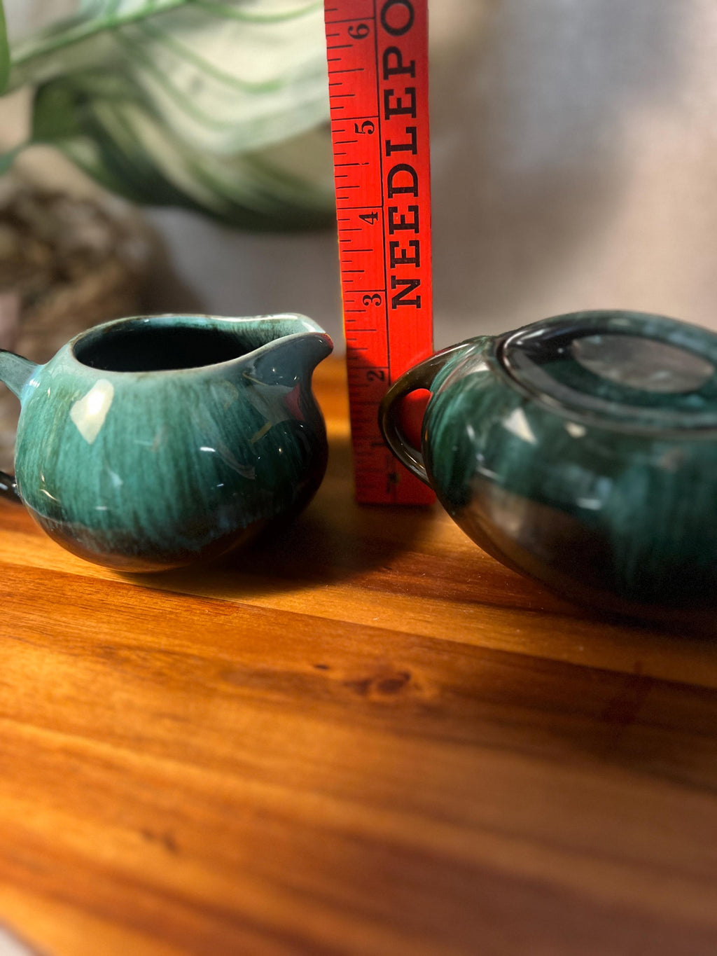 Blue Mountain Pottery Sugar Bowl and Creamer Canadian Ceramics