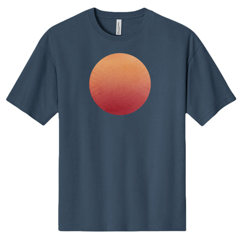 Gradient sun tee in vintage denim — Owl and Twig Vintage