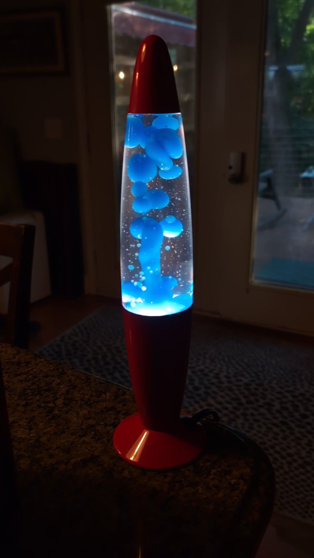 Domino's Pizza Promotional Lava Lamp — 12" Tall, Tested and Working