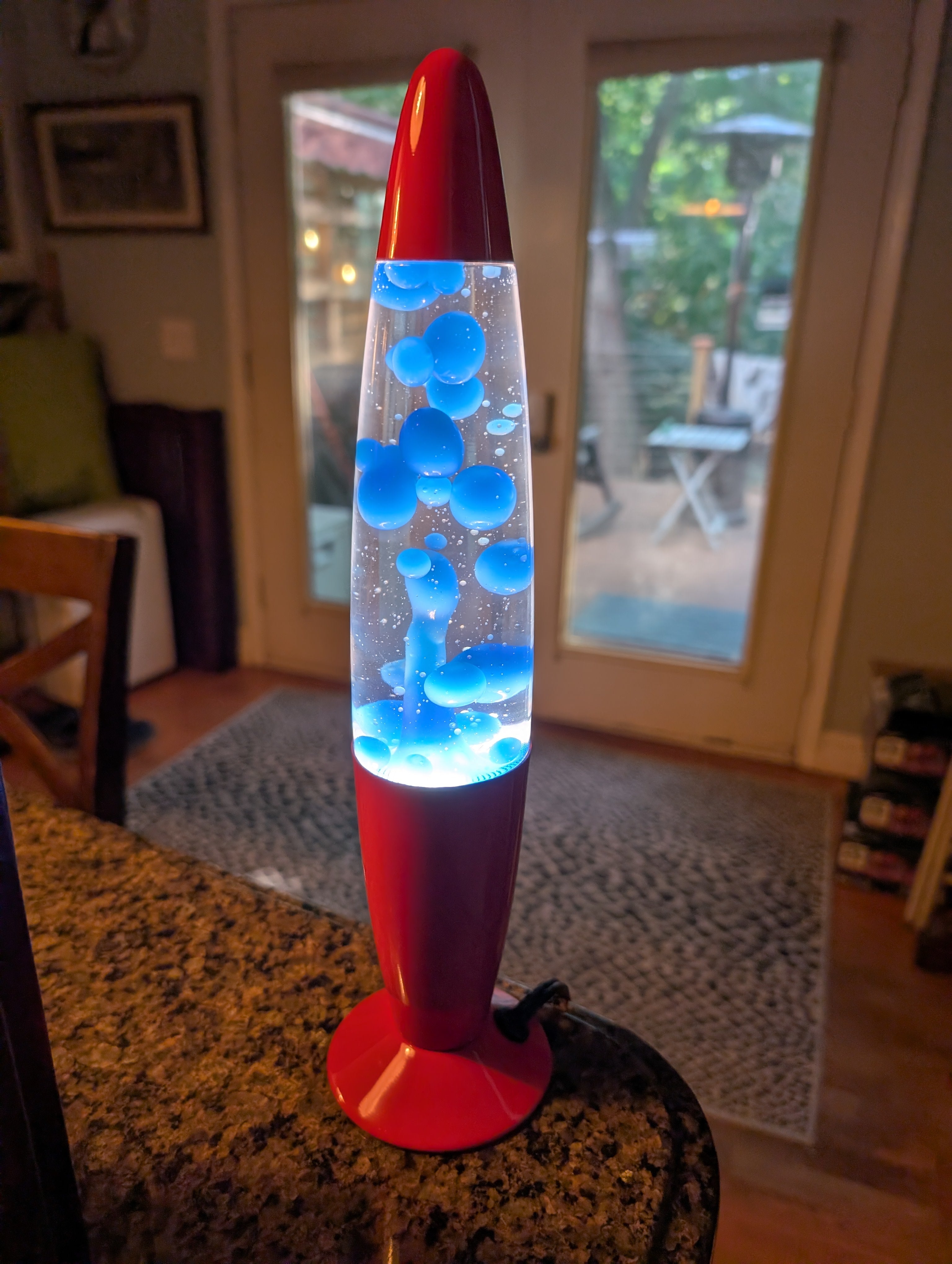 Domino's Pizza Promotional Lava Lamp — 12" Tall, Tested and Working